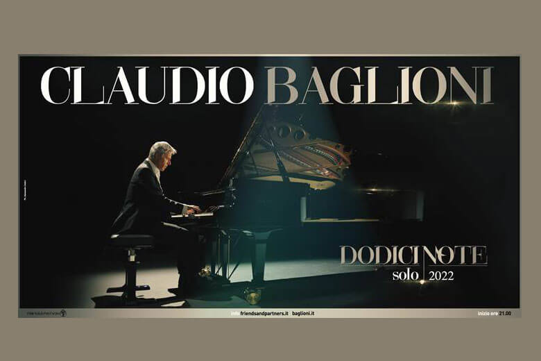 Claudio Baglioni: il 16 maggio al Teatro di San Carlo a Napoli